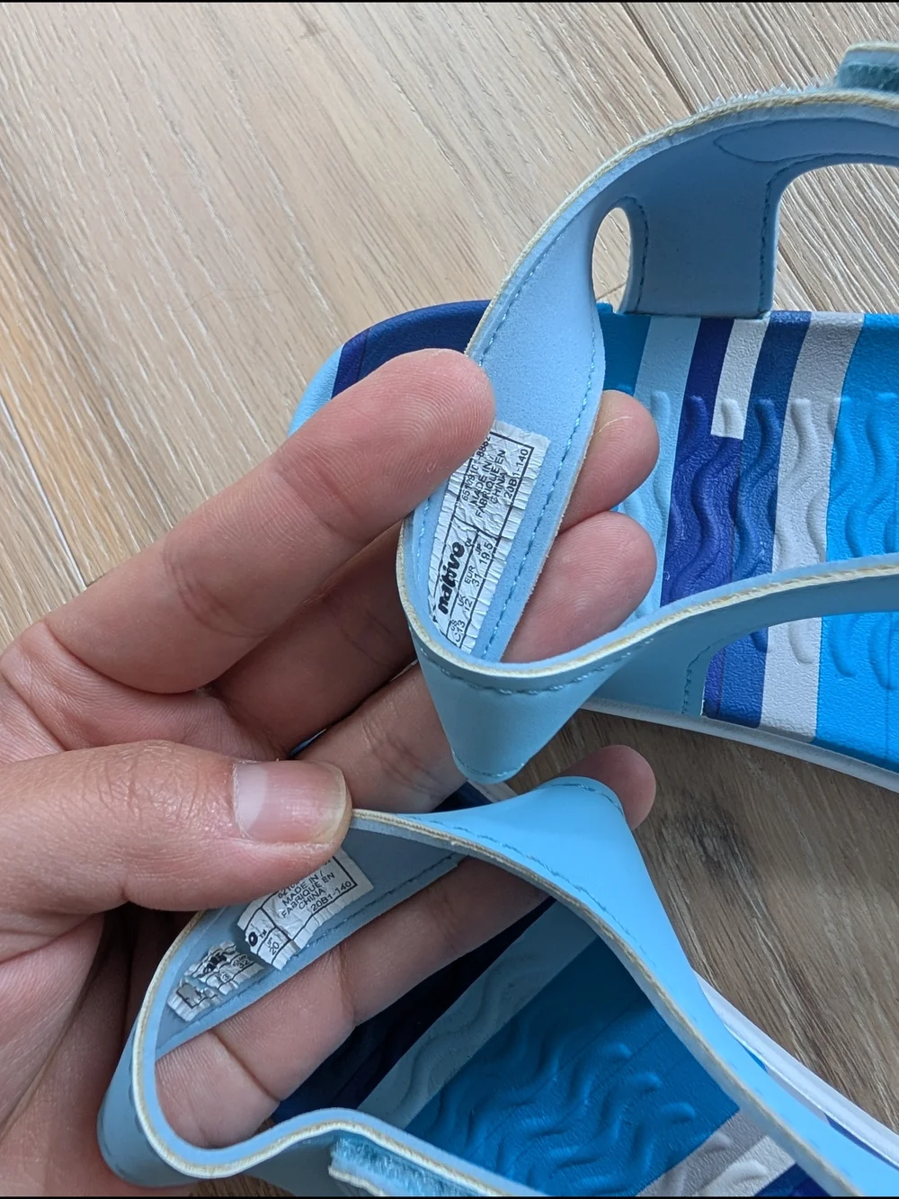 Nwt Native Charley Sandals Light Kids Sandals Blue